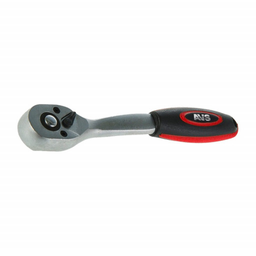 Рукоятка трещоточная 1/2"DR 72 зубца (пластиковая ручка) AVS RH11272 A07942S
